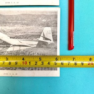 2 Postales Antiguas Aviones Fábrica Argentina DINFIA - imagen 8