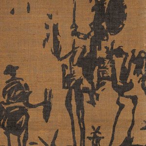 Tapiz "El Quijote" Firmado - 70x105 cm - imagen 2