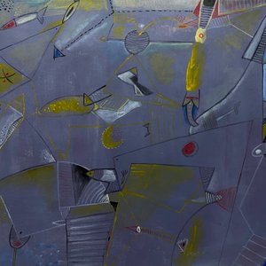 Lote siguiente: Obra de Adolfo Nigro "La Noche en el Mar" - Acrílico Firmado 1989