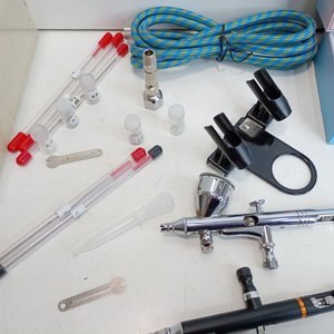 Kit de Aerógrafos RhinoWisdom con Accesorios y Estuche - imagen 4