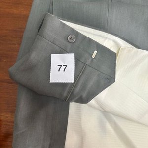 Pantalón de Vestir Gris Talle 52 - imagen 2