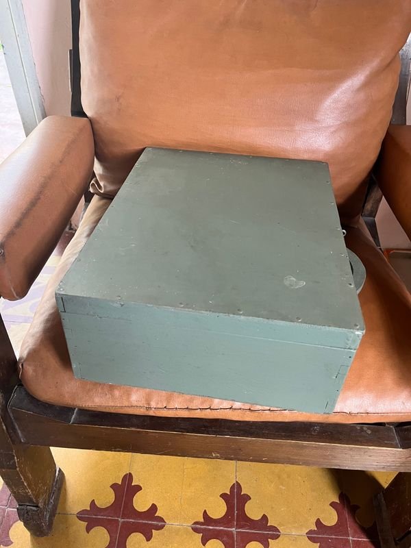 CAJA MADERA VERDE - imagen 3
