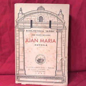 Lote siguiente: Libro "Juan María" de José María Delgado, Biblioteca "Rodó"