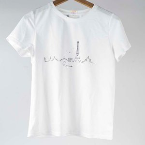 Lote siguiente: Remera Blanca "Paris" Talle S