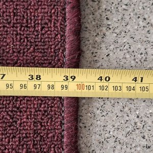 Dos Alfombras Borde Burdeos y Cinco Burletes Protectores de Bajo Puerta - imagen 5
