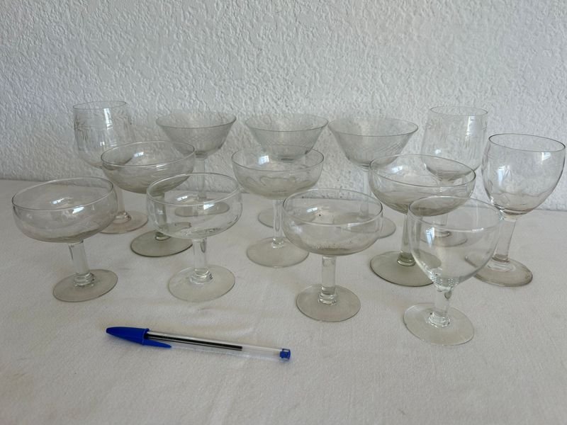 Lote de copas de cristal para vino - imagen 3