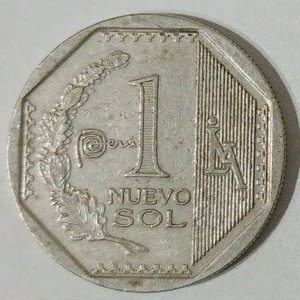Moneda Peruana de 1 Nuevo Sol - Año 2012 - imagen 2