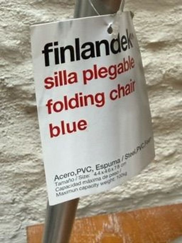 Sillas plegables de metal en excelente condición - imagen 4