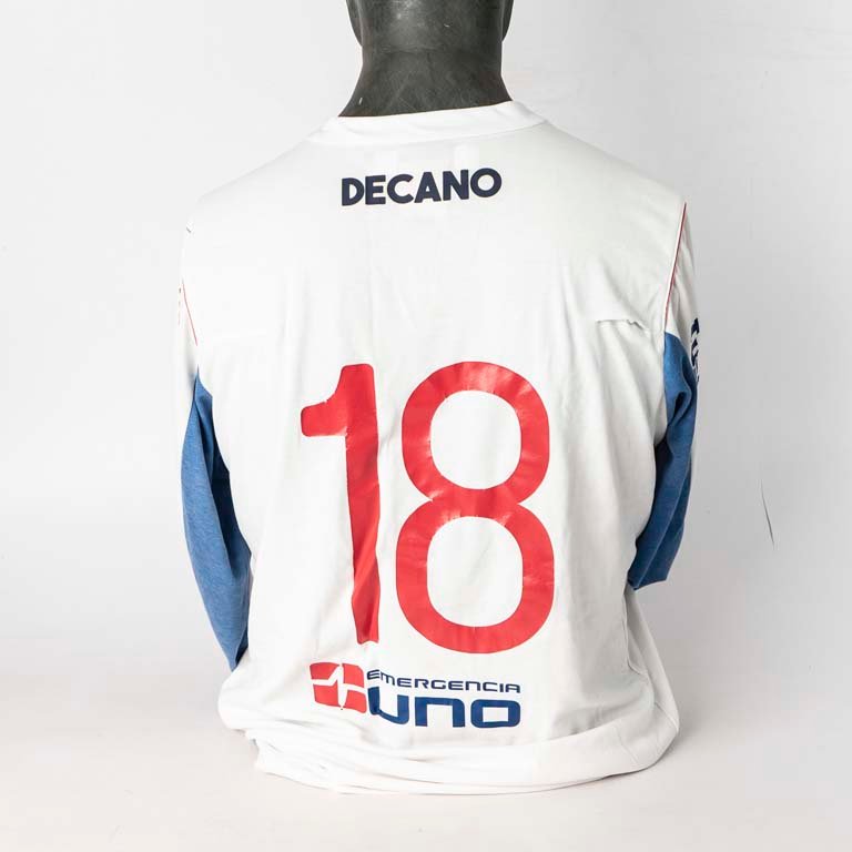 Camiseta de Nacional de utilería marca UMBRO N°18 de Pablo Álvarez en la temporada 2012/2013 - imagen 2