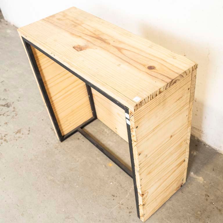 Mesa de arrimo rústica para el hogar - imagen 2