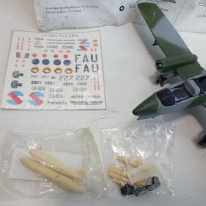 Maqueta Avión Pucará IA-58 Escala 1/72 en Resina - Kit para Armar - imagen 4