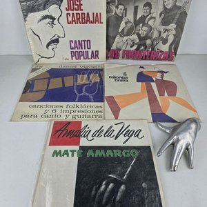 Lote de 5 Vinilos de Música Variada: José Carbajal, Los Fronterizos y más - imagen 1