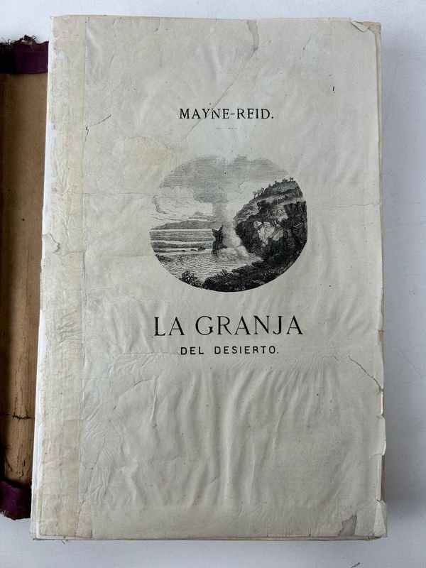 Libro ilustrado: La granja del desierto, Mayne-Reid - imagen 2