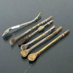 Lote siguiente: Set de 6 Bombillas Metálicas para Mate