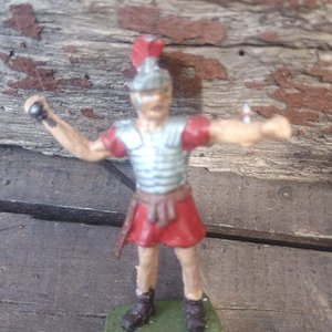 Lote de 6 Figuras de Plomo Barba Roja Siglo XX - imagen 3