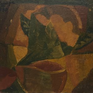 Lote siguiente: Óleo "Sin Título" de Miguel Ángel Pareja, Firmado y Fechado 1930