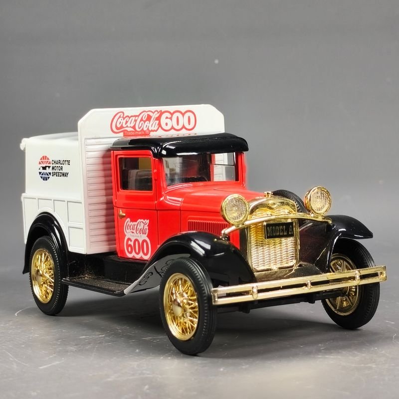 Camión Alcancía Coca Cola 600, Die Cast Metal serie especial, Ford A Edición Limitada - imagen 5