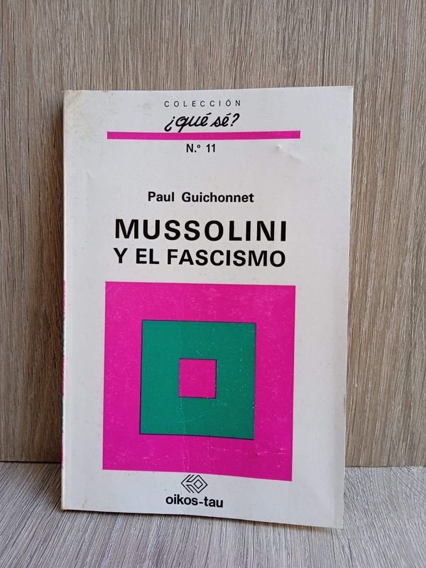 Lote anterior: Libro sobre Mussolini y el Fascismo