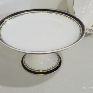 Lote de Loza y Porcelana Inglesa: Tetera, Compotera, Fuente Ovalada y Frutera - imagen 3