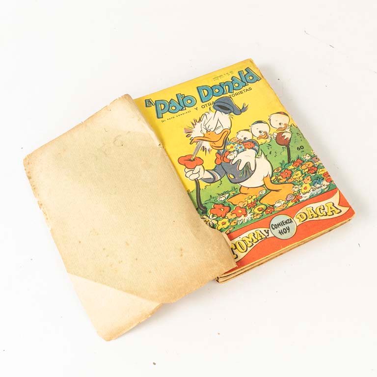 9 Revistas El Pato Donald de 1951 (Números 371-379)