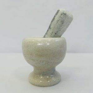 Lote anterior: Mortero de Mármol Blanco y Gris