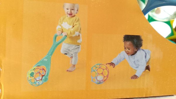 Juguete 2 en 1 para niños con rueda y pelota - imagen 2