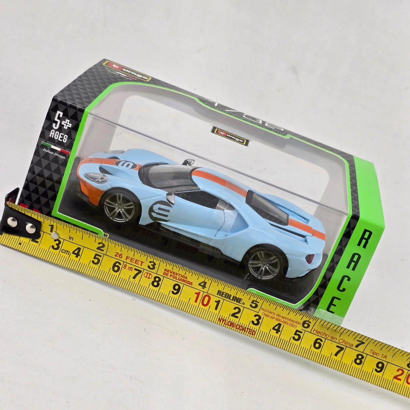 Ford GT 2019 en escala 1:32, modelo de coche a escala - imagen 10