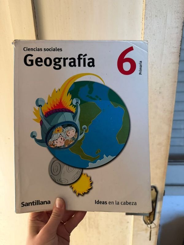 Libro de Geografía 6 Primaria Santillana
