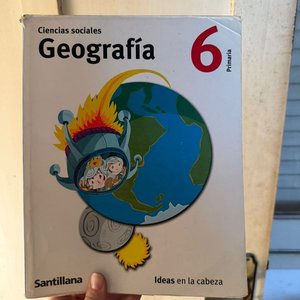 Lote anterior: Libro de Geografía 6 Primaria Santillana