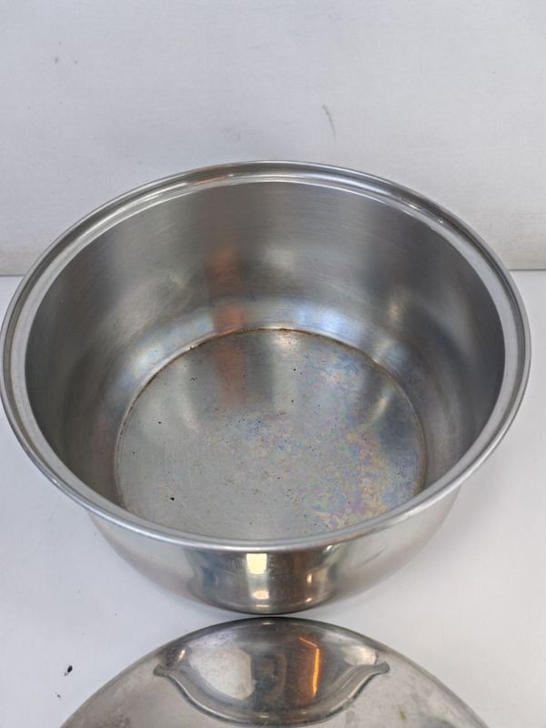 Olla Cuoeri Con Tapa Sin Mangos - Vaso de Metal con Tapas - imagen 3