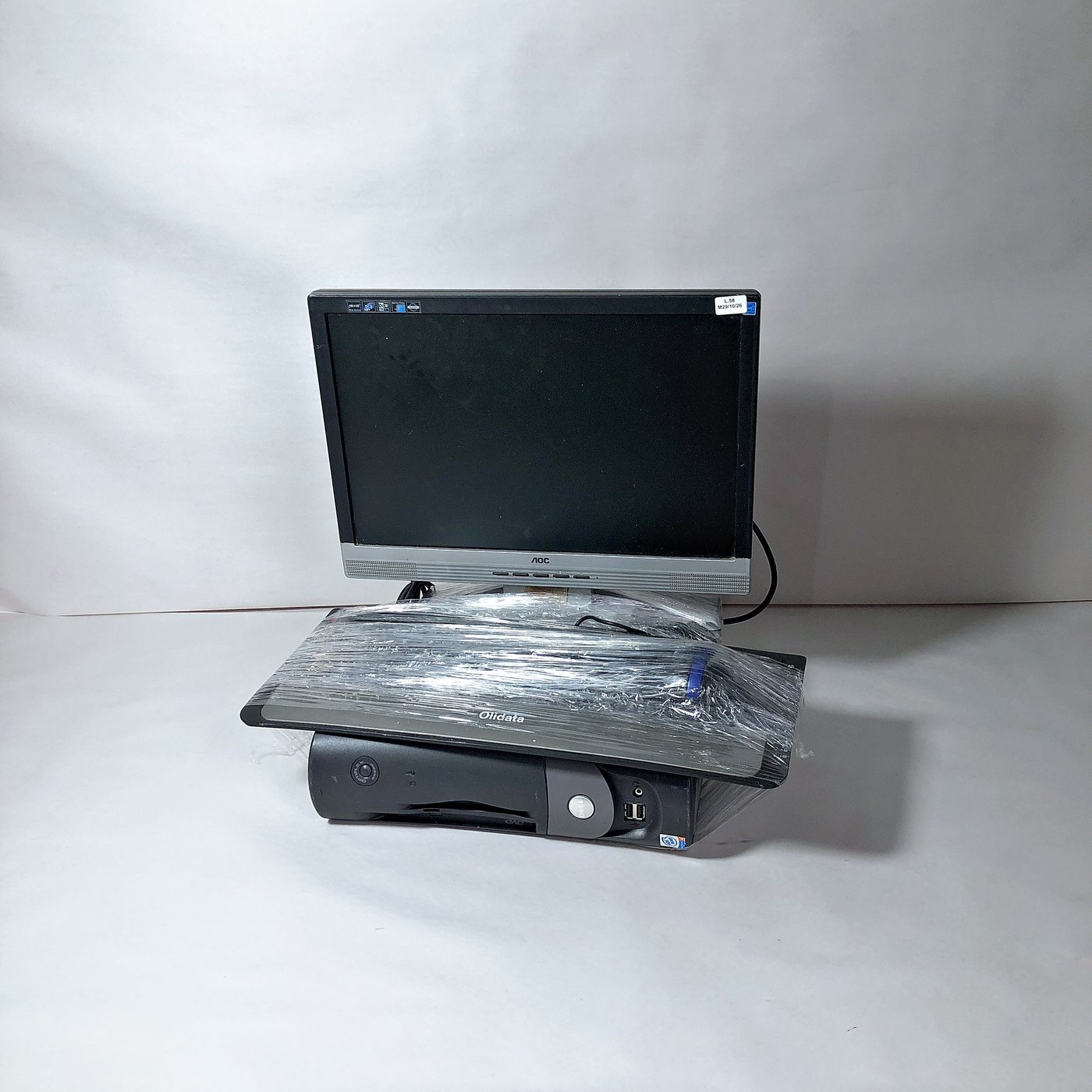 Computadora Completa: Monitor AOC, Torre, Teclado y Mouse