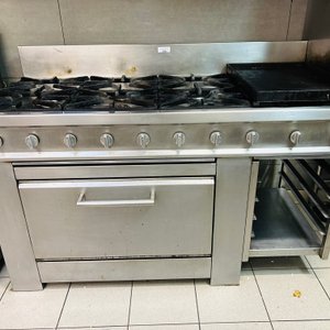 Lote siguiente: Cocina Industrial Acero Inoxidable 304 con 6 Fuegos, Plancha y Horno