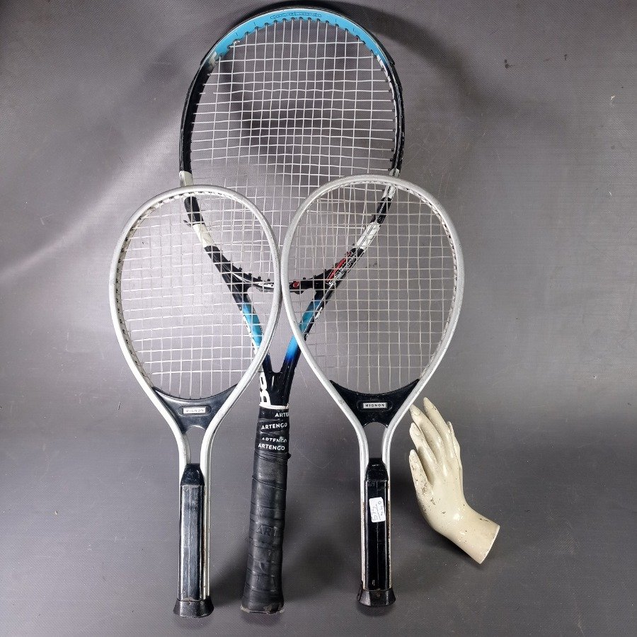Tres raquetas de tenis en aluminio para la venta - imagen 5