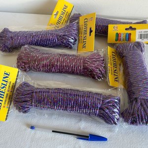 Cuerda para Ropa Brillante 20 Metros - Pack x 5 Unidades - imagen 3