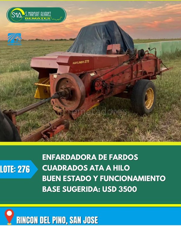 Enfardadora de Fardos Haylner