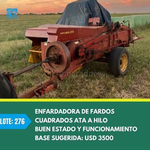 Lote siguiente: Enfardadora de Fardos Haylner