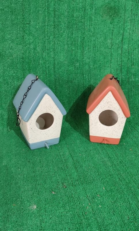 Casa Cerámica para Pájaros - Accesorios para el Hogar - imagen 2