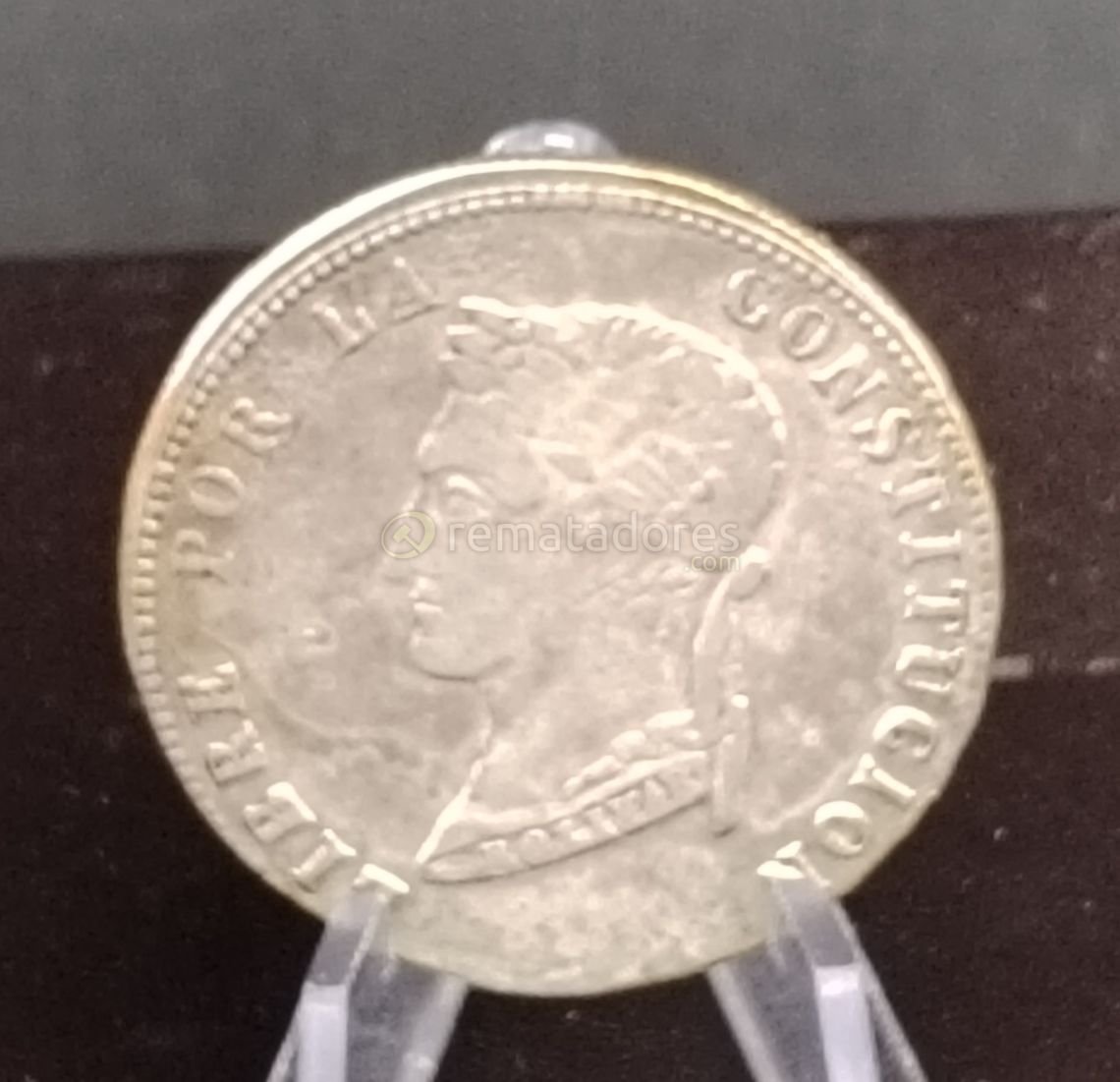 Moneda Boliviana de Plata 1854 y 1900