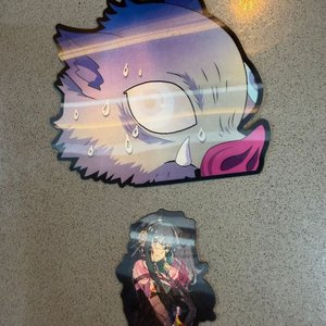 Lote anterior: Stickers de Anime: Inosuke y Nezuko