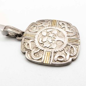 Dije "Árbol de la Vida" en Plata y Oro Double - imagen 2