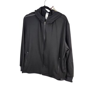 Campera Negra con Capucha Talle 2XL a Estrenar - imagen 1