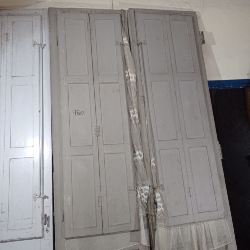 Puertas de pinotea sin marco para decoración - imagen 10