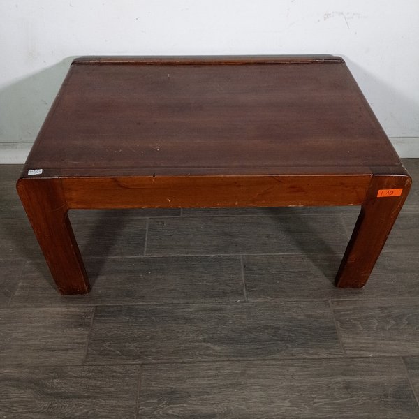 Mesa de Sala Rectangular de Madera Oscura - imagen 1