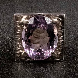 Lote anterior: Anillo de Plata 950 con Amatista Grande