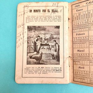 Libreta Cooper para Criadores - Almanaque y Cuaderno de Apuntes Obsequio William Cooper & Nephews Ltda. Uruguay 1924 - imagen 6