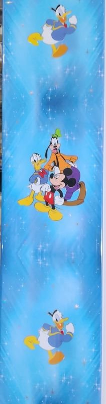 PLACAS EN PVC MOTIVO PERSONAJES DE DISNEY MEDIDAS 0,20X 4 MTS, TOTAL 8 MT2 - imagen 1