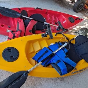 Lote anterior: Dos Kayaks de Pesca Strobe, Amarillo y Rojo, Como Nuevos
