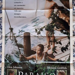 Lote siguiente: Poster Original de Cine "Paraíso" (1991) con Don Johnson y Elijah Wood