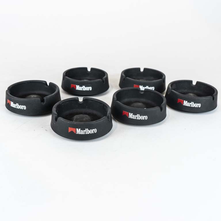 Lote anterior: 6 ceniceros de vidrio con publicidad  - Medidas: 10cm 