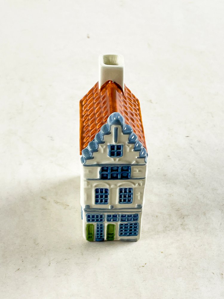 Figura Casa Holandesa Royal Goedewaagen "Poly Delft" Porcelana Pintada a Mano
